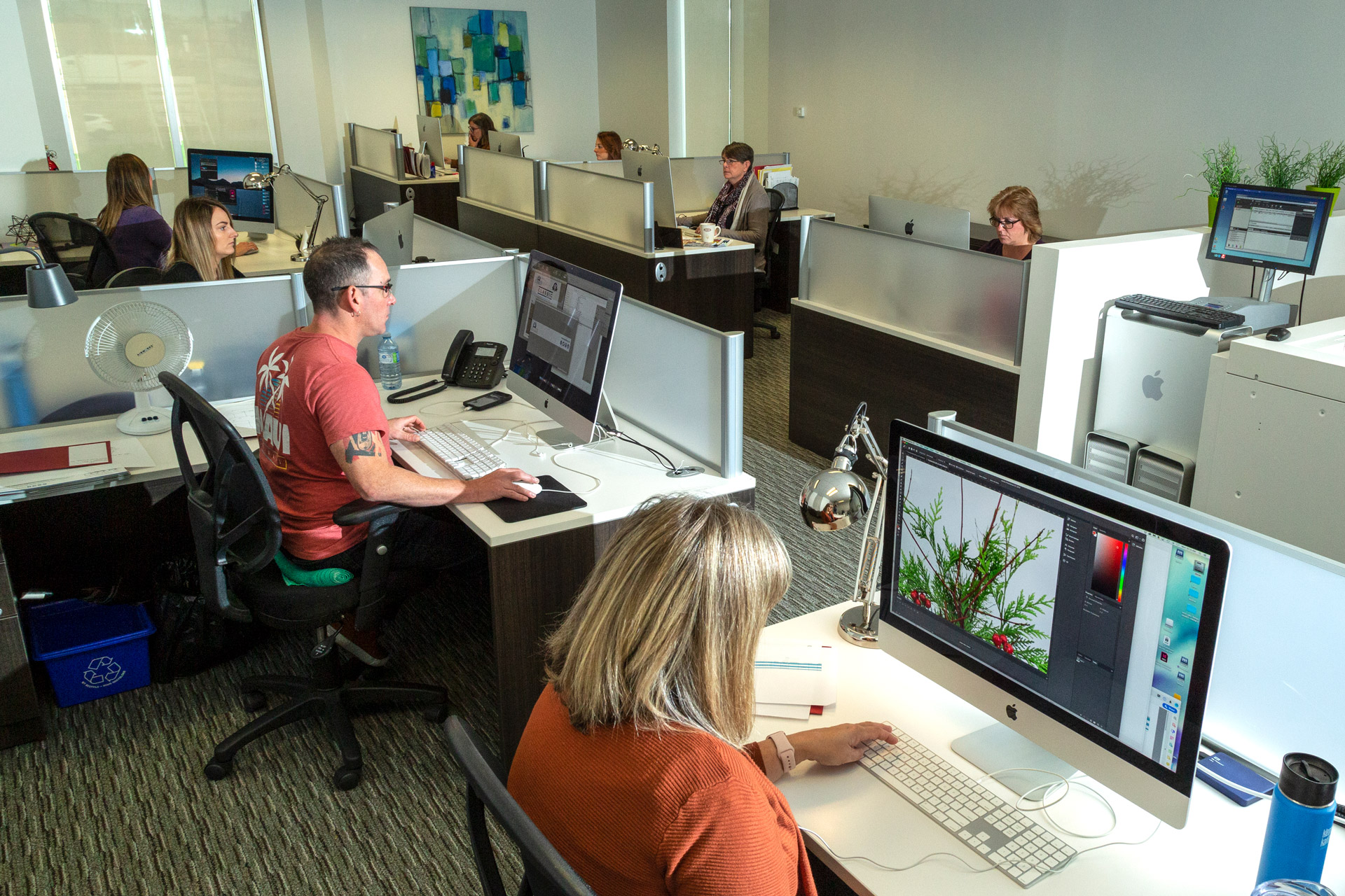 Office-1 Designers in our studio working on various projects